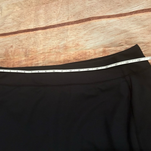 Women’s Lands End Active Skort / Skirt in Black Size 2X 20-22 - Picture 4 of 8